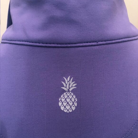 Tommy Bahama Island Zone Zip Activewear Sports Top Shirt Purple Size XS/TP - Picture 5 of 8